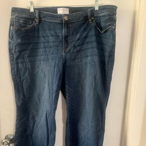Women’s Lane Bryant jeans. Dark wash. 24S